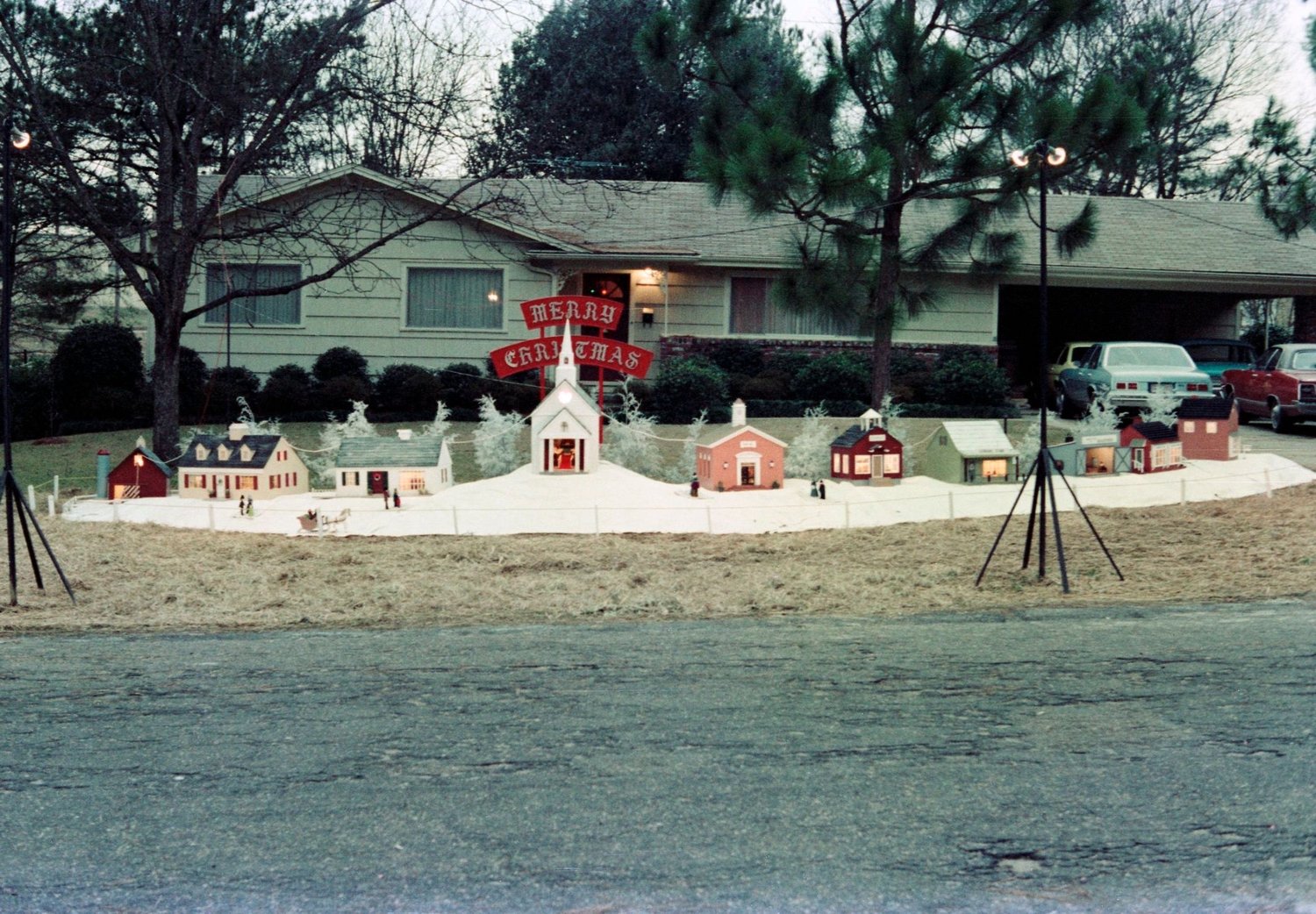 The village at its previous Berkley Drive location.
